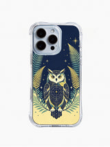 iPhone 15 case with Selene Thorne night owl matrix artwork