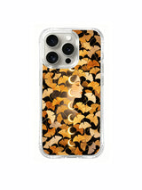 PhoneCasing iPhone 15 pro Case Elena Rostova celestial art, the ginkgo leaves and moon design for grounding and mental clarity.