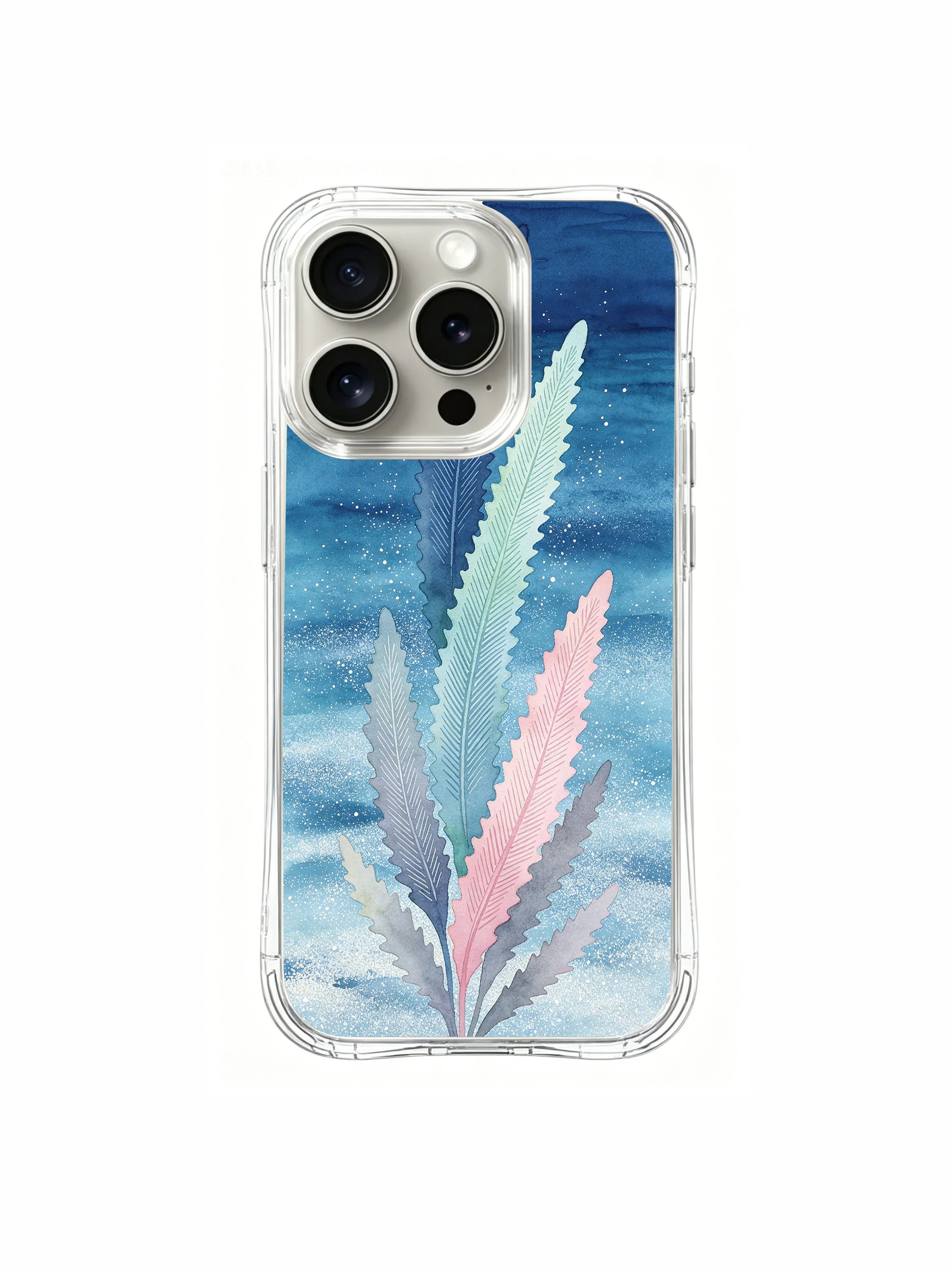 PhoneCasing iPhone 15 pro Case Elena Rostova ocean art, the kelp design for grounding and mental clarity.
