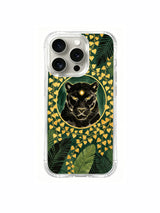 PhoneCasing iPhone 15 pro Case limited luxury artist collaboration, symbolic panther design built for decisive leadership-focused women.