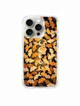 PhoneCasing iPhone 15 pro Case luxury artist collaboration, the ginkgo and moon phase design for confident, forward-thinking women.