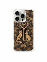 PhoneCasing iPhone 15 pro Case premium hand-blocked forest creature artwork, Elena Rostova’s empowerment design for contemporary professional women.