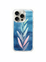 PhoneCasing iPhone 15 pro Case premium kelp watercolor illustration, Elena Rostova’s calming ocean design for modern women.