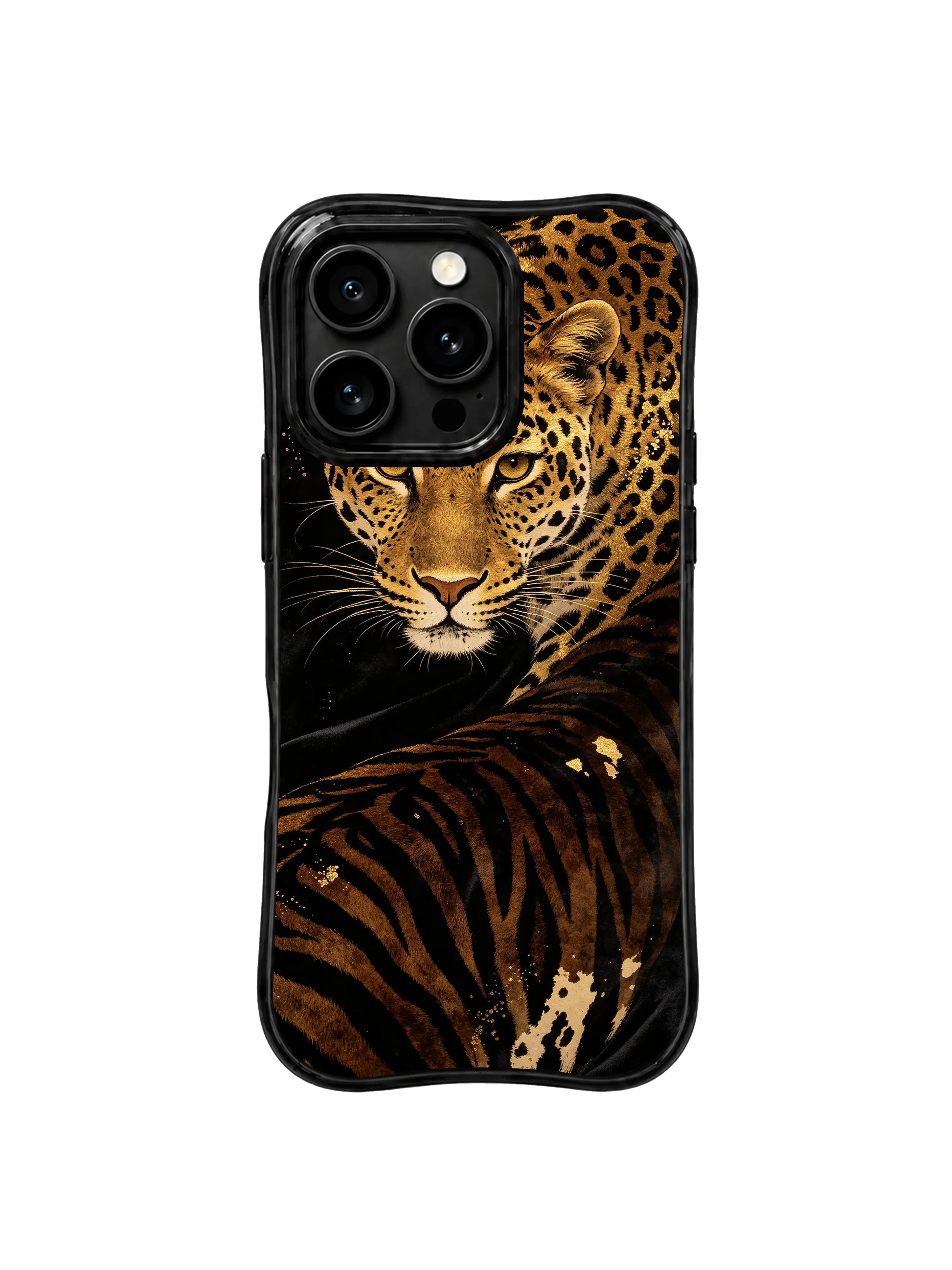 PhoneCasing iPhone 15 pro max casing in deep matte black velvet print, premium protective phone cover for professional business settings.