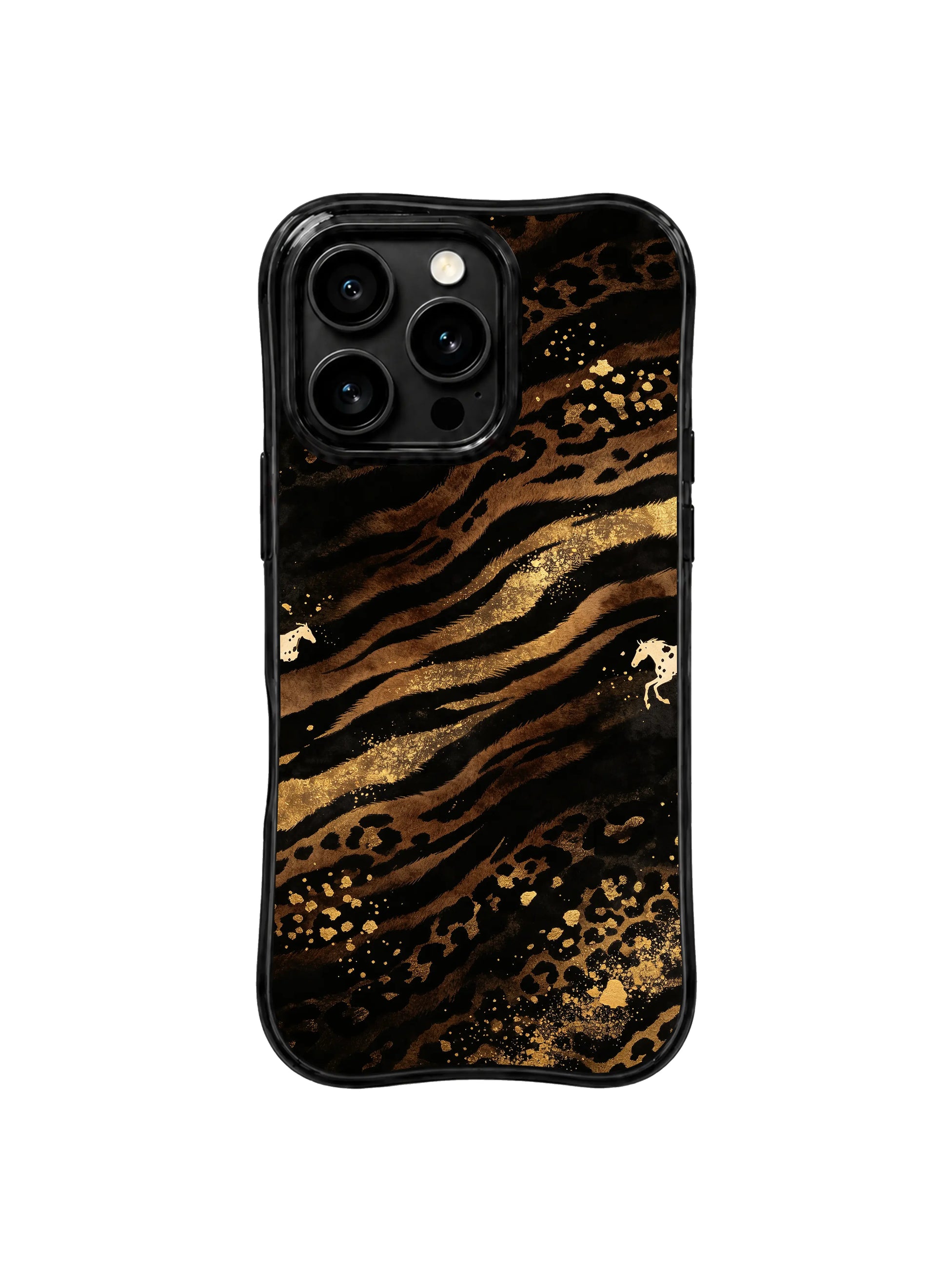 PhoneCasing iPhone 15 pro max casing close up, showing soft velvet matte black texture detail, smudge-resistant luxury back cover.