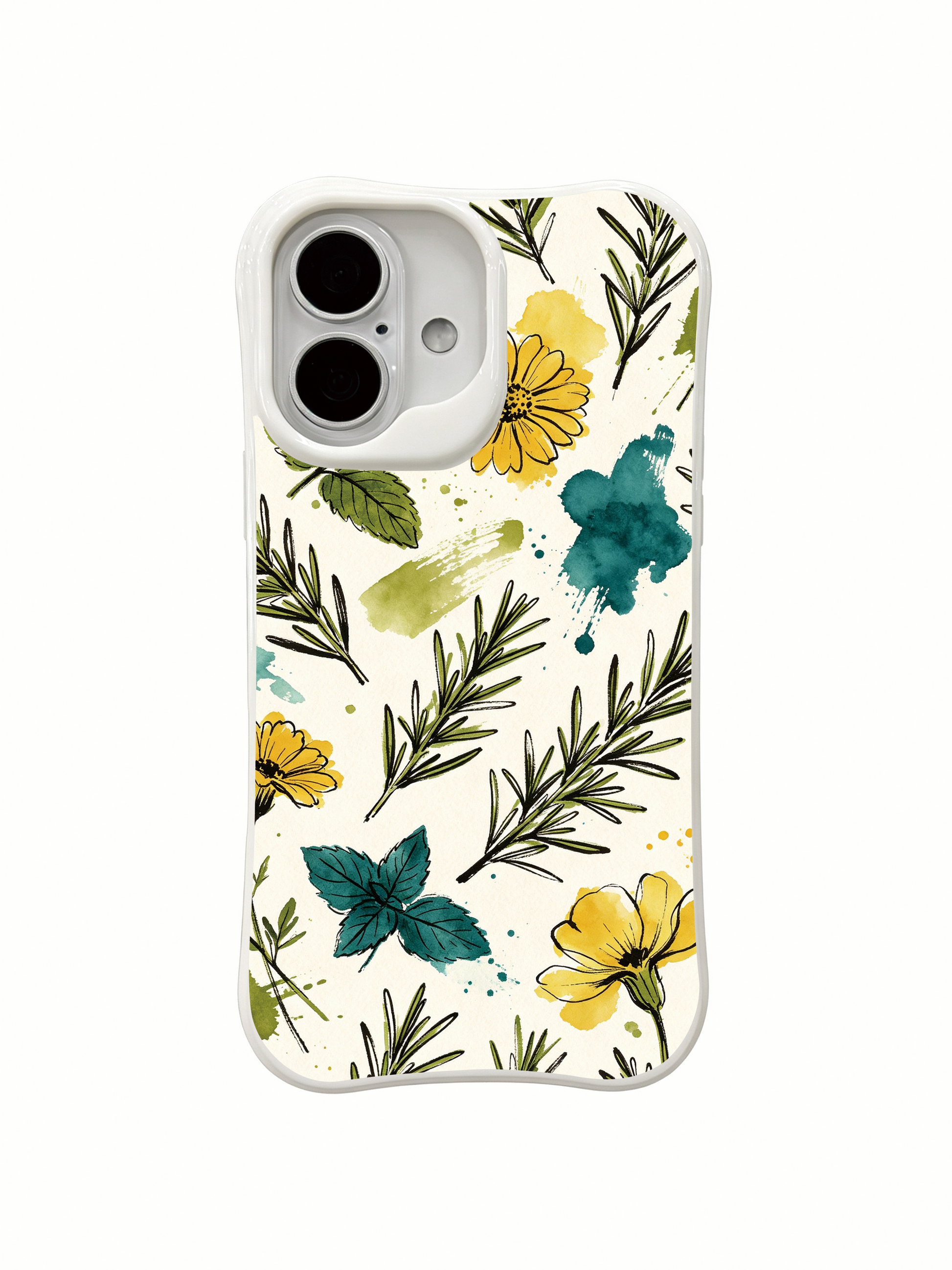 PhoneCasing iPhone 16 Case beautiful afternoon garden artwork, Matisse Dufré Rosemary Noon manor style design.