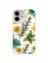 French countryside artwork on an iPhone 16 case