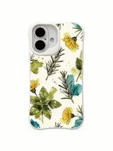 Rosemary Noon themed artwork on an iPhone 16 case