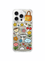 Casual Radiance deseni içeren iPhone 16 Pro Max kılıfı
