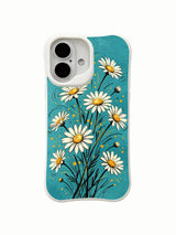 Rhythmic Petals deseni içeren iPhone 16 Pro Max kılıfı