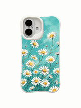 Aqua Rhythm pattern on an iPhone 16 Pro Max case
