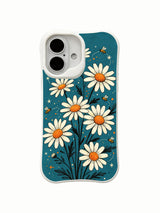 Azure Solitude pattern on an iPhone 16 Pro Max case
