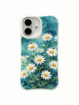 Celestial Bloom pattern on an iPhone 16 Pro Max case