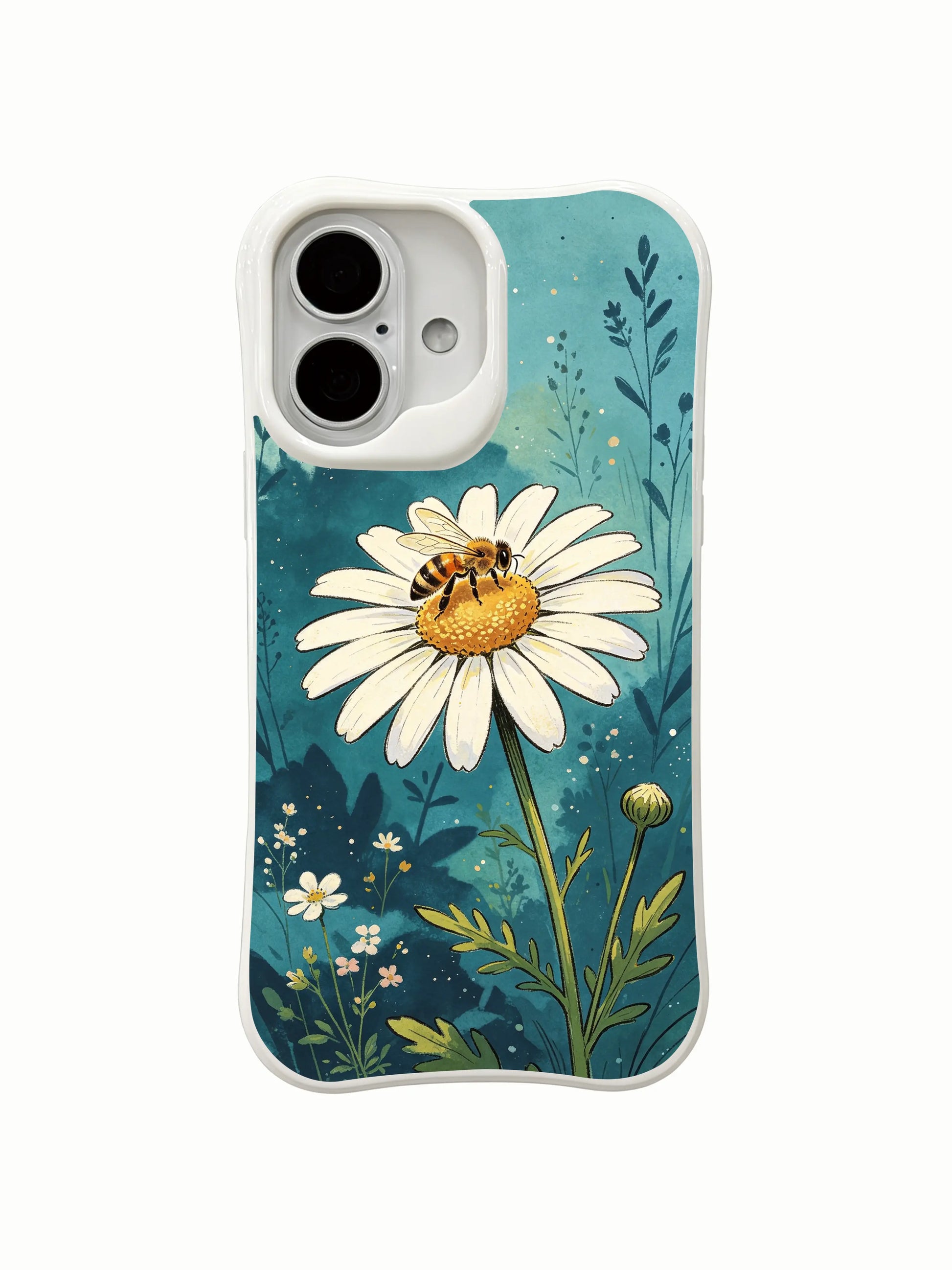 Fine floral artwork by California artists on this PhoneCasing iPhone 16 Plus Case, top-tier handcrafted quality.