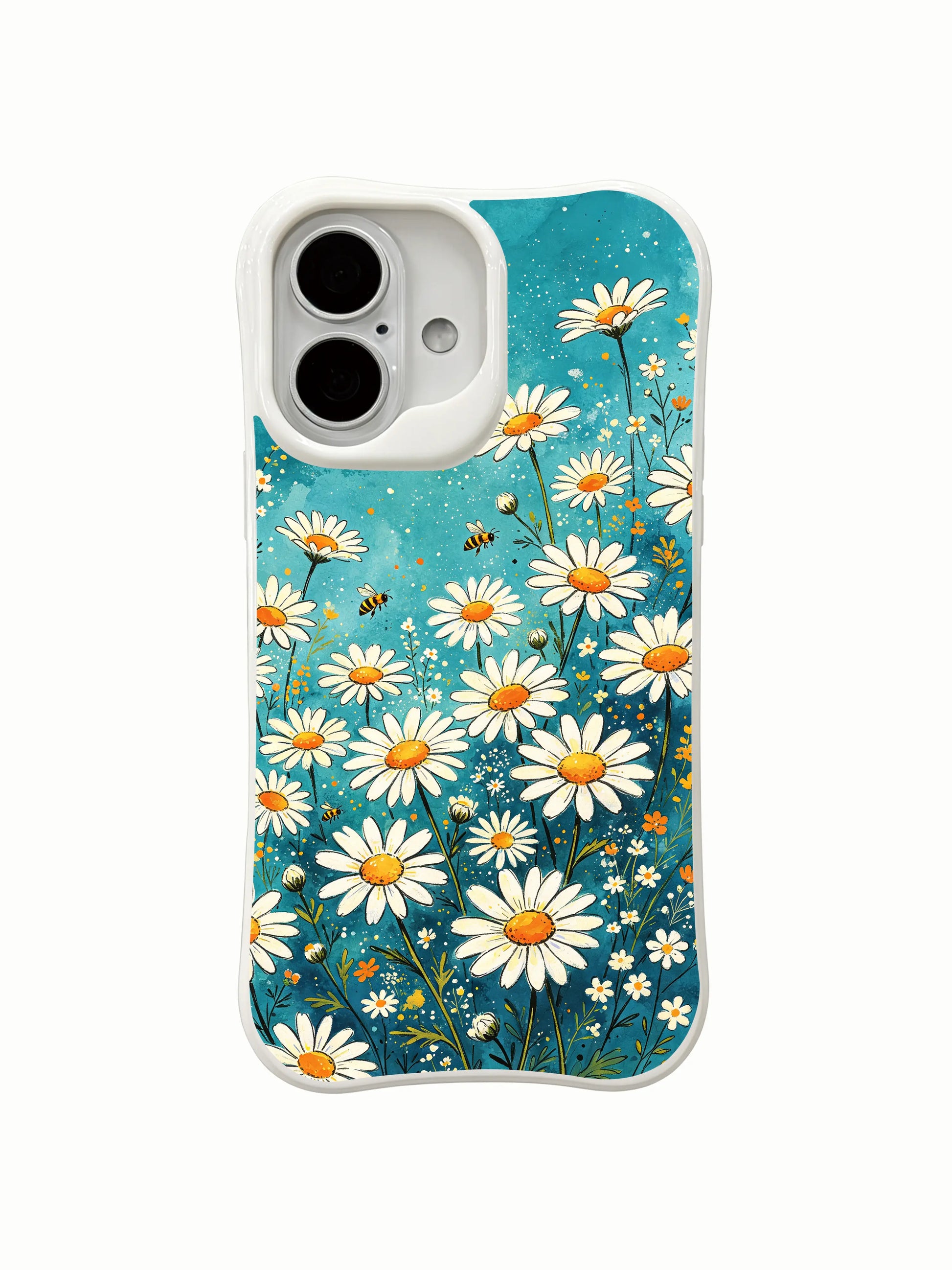 Cottagecore floral design by Mira Bloomwell on this PhoneCasing iPhone 16 Plus Case, crafted in California.