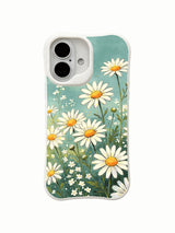 Daisy Afternoon Vibes design by Mira Bloomwell on this PhoneCasing iPhone 16 Plus Case, perfect for nature lovers.