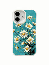 Petal Beat pattern on an iPhone 16 Pro Max case