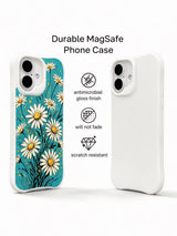Papatya dansı botanik görseli içeren iPhone 16 Pro Max kılıfı
