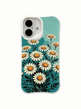 Whispering Petals deseni içeren iPhone 16 Pro Max kılıfı