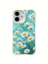 Coastal Bloom pattern on an iPhone 16 Pro Max case