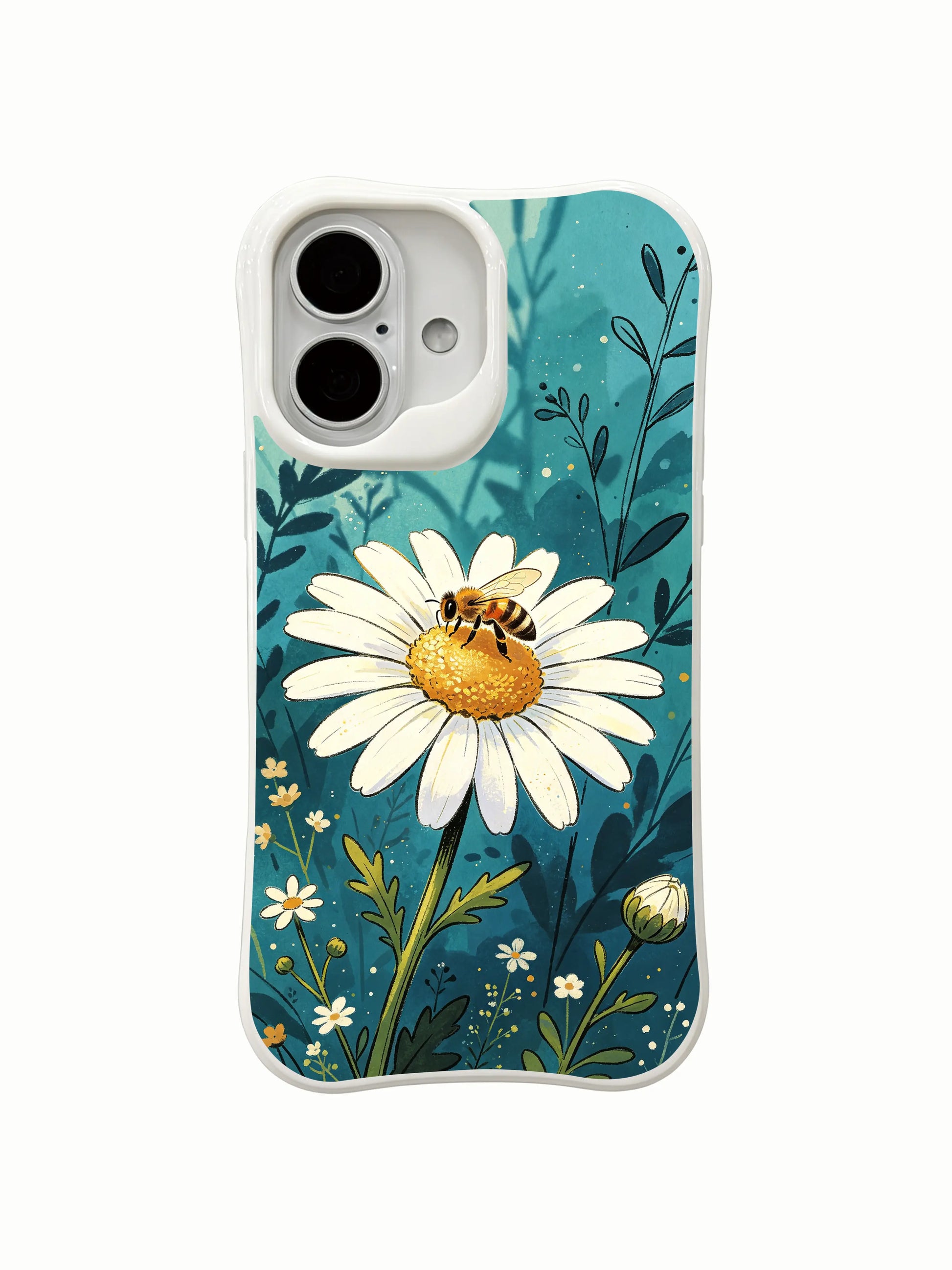 Exclusive botanical artwork on this PhoneCasing iPhone 16 Plus Case, limited artist collaboration collection.