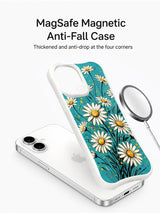 Free-spirit daisies on an iPhone 16 Pro Max case