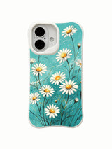 Seaside Whispers pattern on an iPhone 16 Pro Max case