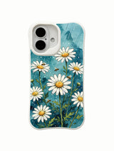 Azure Solitude pattern on an iPhone 16 Pro Max case