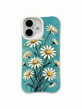 Wild Bloom Dance pattern on an iPhone 16 Pro Max case