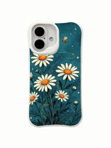 Whispering Blooms pattern on an iPhone 16 Pro Max case