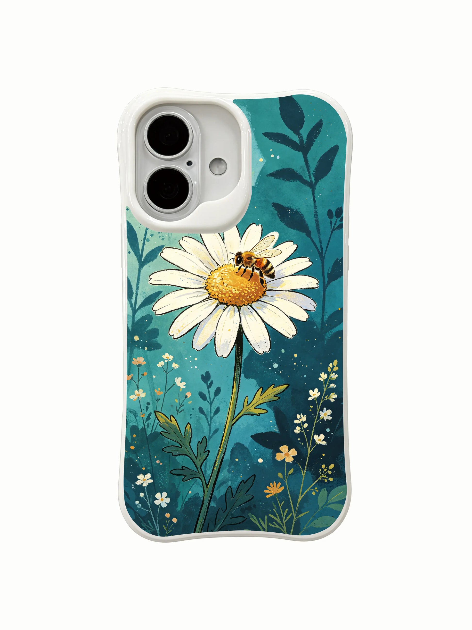 Capture a lovely natural garden moment with this PhoneCasing iPhone 16 Plus Case, original floral illustration.