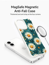 Summer bloom bees on an iPhone 16 Pro Max case