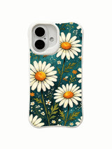 Petal Rhythm pattern on an iPhone 16 Pro Max case