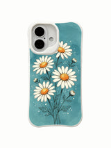 Petal Calm pattern on an iPhone 16 Pro Max case