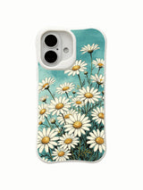 Whimsical Blooming Energy illustration on this PhoneCasing iPhone 16 Plus Case, crafted with durable anti-drop protection.