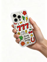 777 Happy Chance görseli galeri görünümü 5 içeren iPhone 16 Pro Max kılıfı