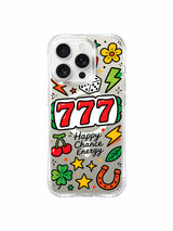 Lucky Cadence pattern içeren iPhone 16 Pro Max kılıfı