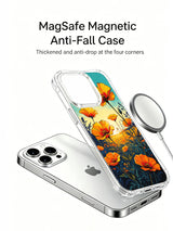PhoneCasing Vibrant Golden Hour Floral iPhone 16 Pro Max Case, capturing the magic of wildflowers at sunset