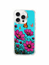 Whimsical nature illustration on an iPhone 16 Pro Max case