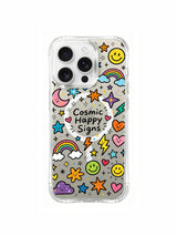 Cosmic Happy Signs görseli galeri görünümü 1 içeren iPhone 16 Pro Max kılıfı