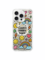 Playful Orbits pattern içeren iPhone 16 Pro Max kılıfı