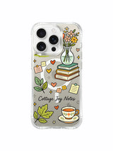 Vase & Verse pattern içeren iPhone 16 Pro Max kılıfı