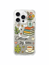 Cozy Chapters pattern içeren iPhone 16 Pro Max kılıfı