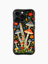 Dark Fantasy Mushroom Grove artwork on an iPhone 16 Pro Max case