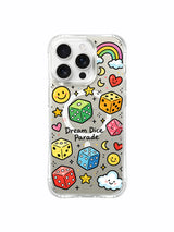 Starlight Odds pattern içeren iPhone 16 Pro Max kılıfı