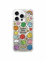 Playful Fate pattern içeren iPhone 16 Pro Max kılıfı