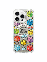 Whimsy of Luck pattern içeren iPhone 16 Pro Max kılıfı