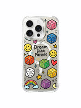 Chance & Charm pattern içeren iPhone 16 Pro Max kılıfı