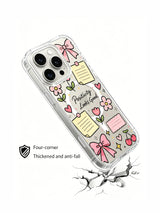 Pink Bow Positivity görseli galeri görünümü 4 içeren iPhone 16 Pro Max kılıfı