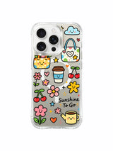 Whimsy Pocket deseni içeren iPhone 16 Pro Max kılıfı
